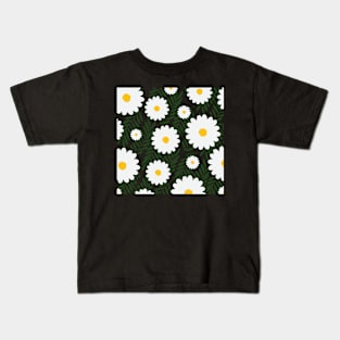 White Flowers Kids T-Shirt